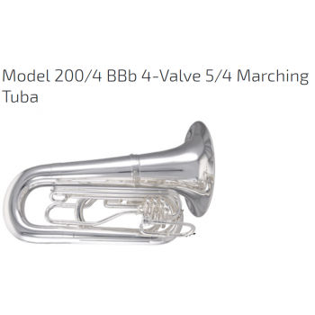 KÈN HOME - Model 200-4 BBb 4-Valve 5-4 Marching Tuba